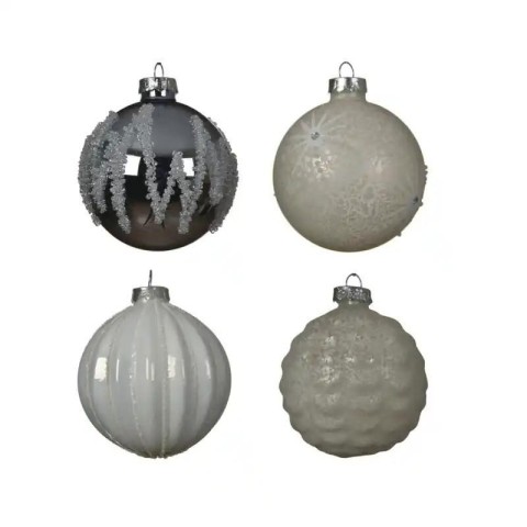 SFERA VETRO DECORATE 4 ASS BIA